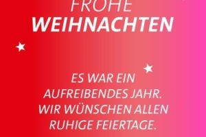 Frohe Weihnachten